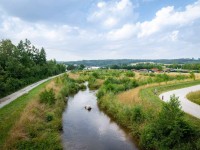 Revitalizované úseky na řece Naarn v Horním Rakousku; adapterraawards.cz