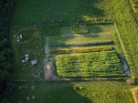 Šetrné zemědělství v Praze 12 – pozemek prvního z pachtýřů, Davida Ježka; zdroj: archiv Davida Ježka; adapterraawards.cz